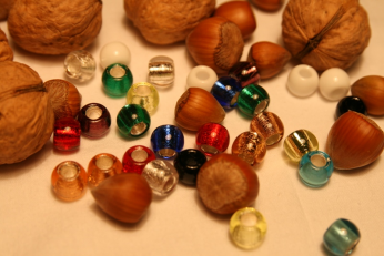 Glass Pressed Beads